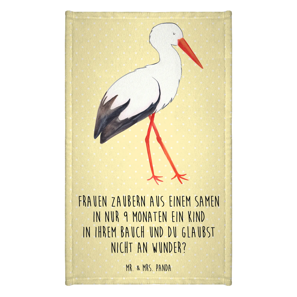 Hand towel Stork children, Towel, big, towels, bath towel, baby, bathroom, small animals, cute, funny, cute animal motives, hand drawn, small world, funny sayings, good mood, happy, gifts, gift ideas, special gifts, animal lover, card, stork, pregnant, becoming a mother, baby bump, mother, birth, pregnancy, mothers