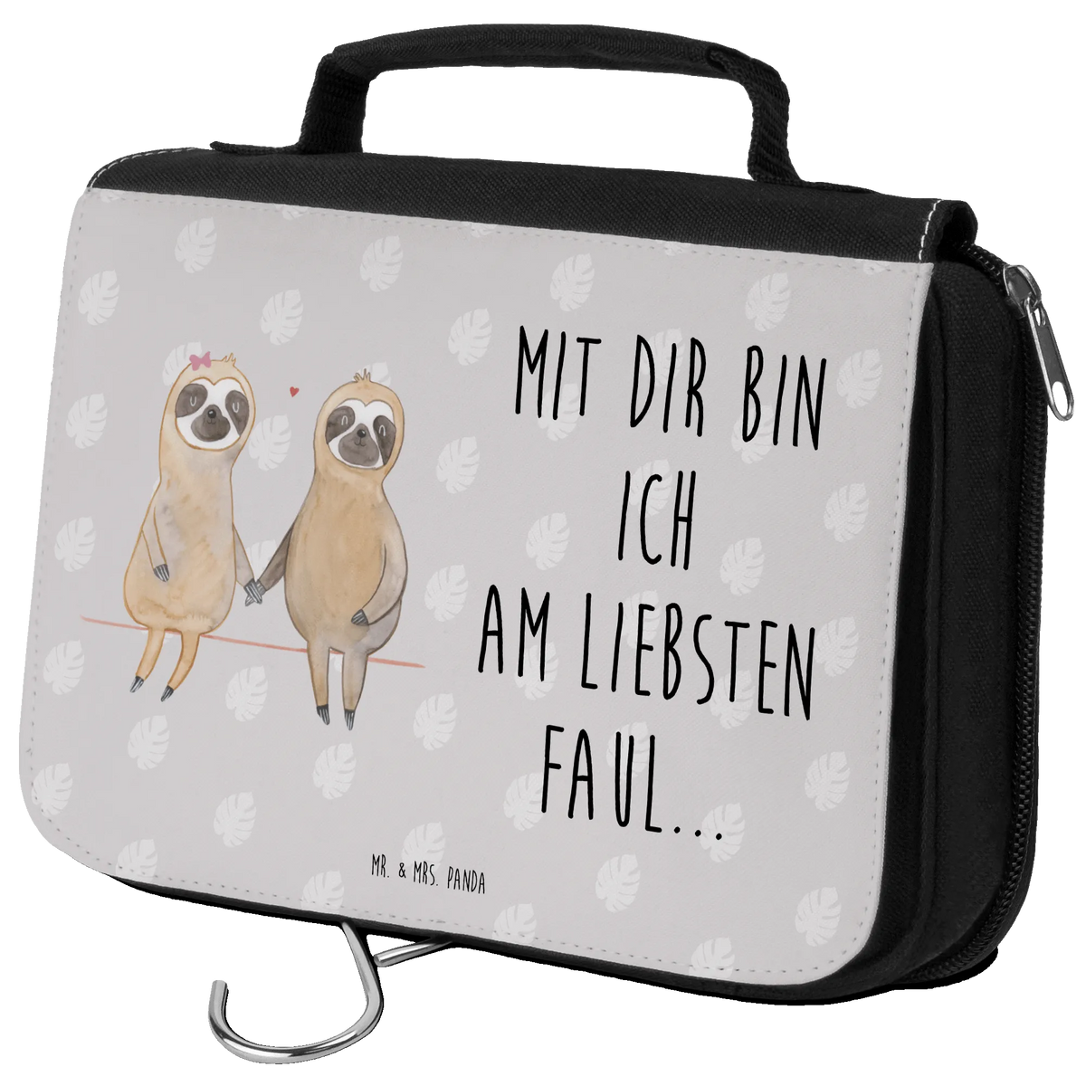 Wash bag sloth pair trend animal, in love, sloth love, together, relax, sloth couple, lazy, engaged, lovers, favourite animal