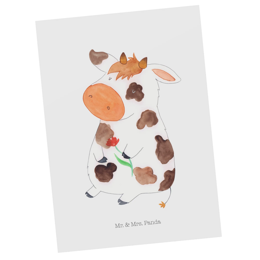 Postcard Cow Postcard, gift, card, letter, invitation, paper, gift card, invitation card, postcards, farm, farm animals, animals, cow, yard, motivtion, saying, magic, dairy cow, milk, nonsense, dreams, cows