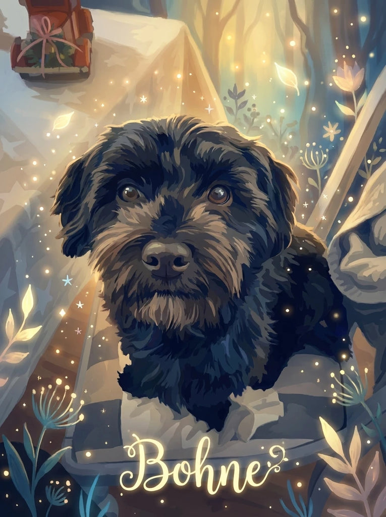 Malen nach Zahlen Hunde Portrait Design zahlenbilder, leinwand malset, Malen nach Zahlen, diy set, kreativ set, malset, malen nach zahlen set