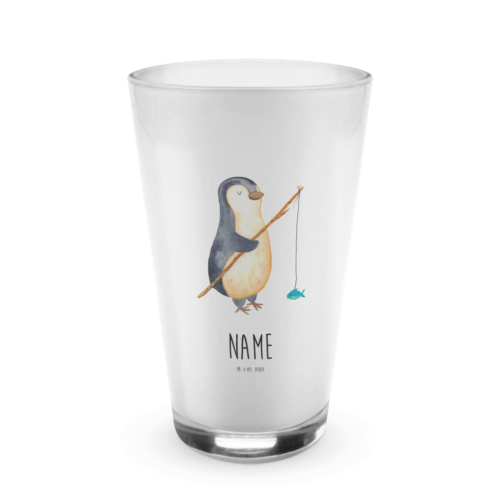 Personalisiertes Glas Pinguin Angler Bedrucktes Glas, Glas mit Namen, Namensglas, Glas personalisiert, Name, Bedrucken, Pinguin, Pinguine, Angeln, Angler, Tagträume, Hobby, Plan, Planer, Tagesplan, Neustart, Motivation, Geschenk, Freundinnen, Geschenkidee, Urlaub, Wochenende
