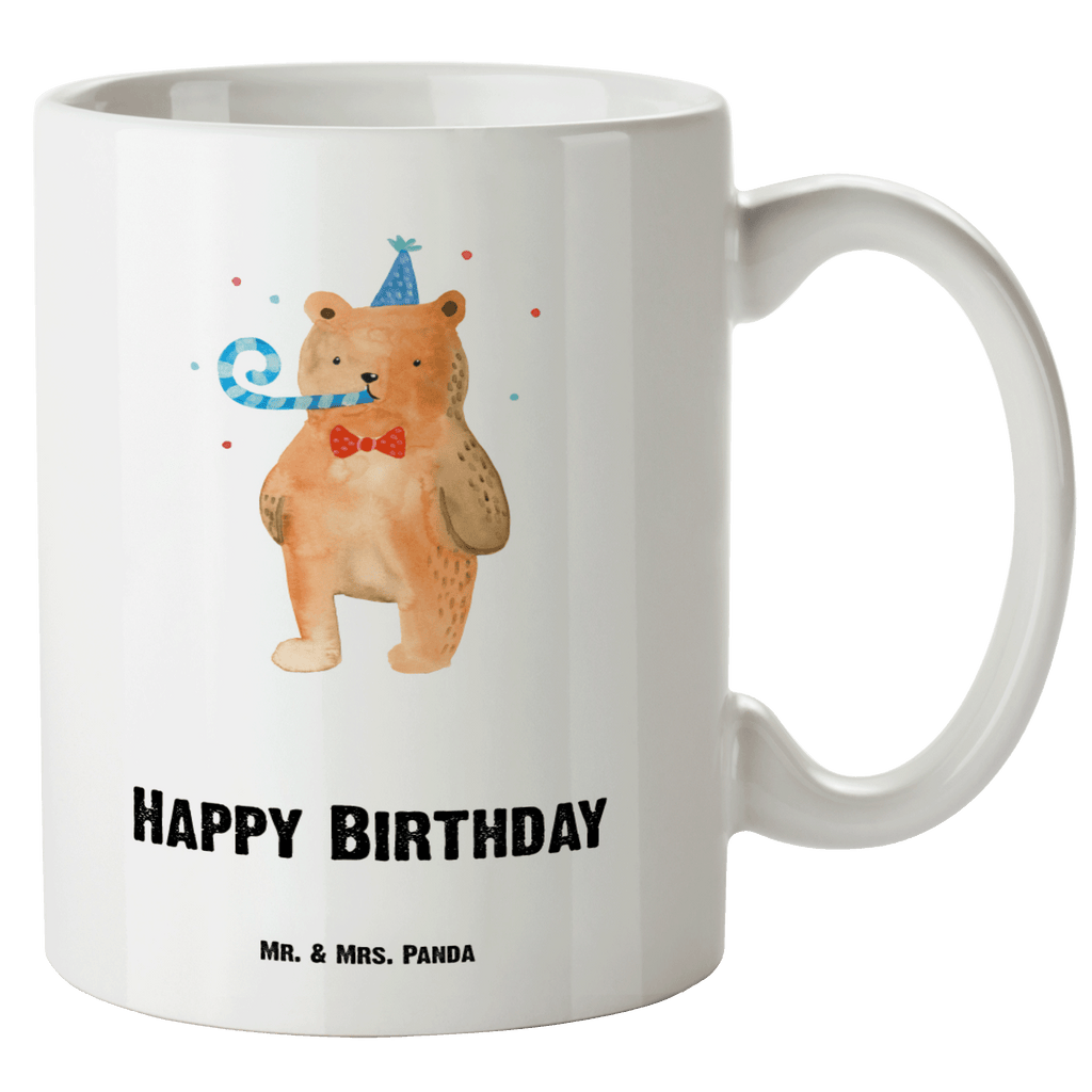 XL Tasse Birthday Bär XL Tasse, Große Tasse, Grosse Kaffeetasse, XL Becher, XL Teetasse, spülmaschinenfest, Jumbo Tasse, Groß, Bär, Teddy, Teddybär, Happy Birthday, Alles Gute, Glückwunsch, Geburtstag
