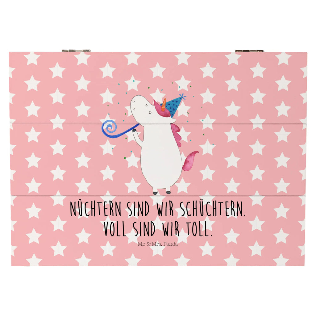 Wooden chest unicorn party memory box, storage box, treasure chest, box, casket, decorative box, Wooden box, XXL, chest, unicorn, unicorns, Glitter, Party, Alcohol, birthday, Club, Feast, Birthday, Birthday present, Disco, Unicorns, Celebration, Confetti