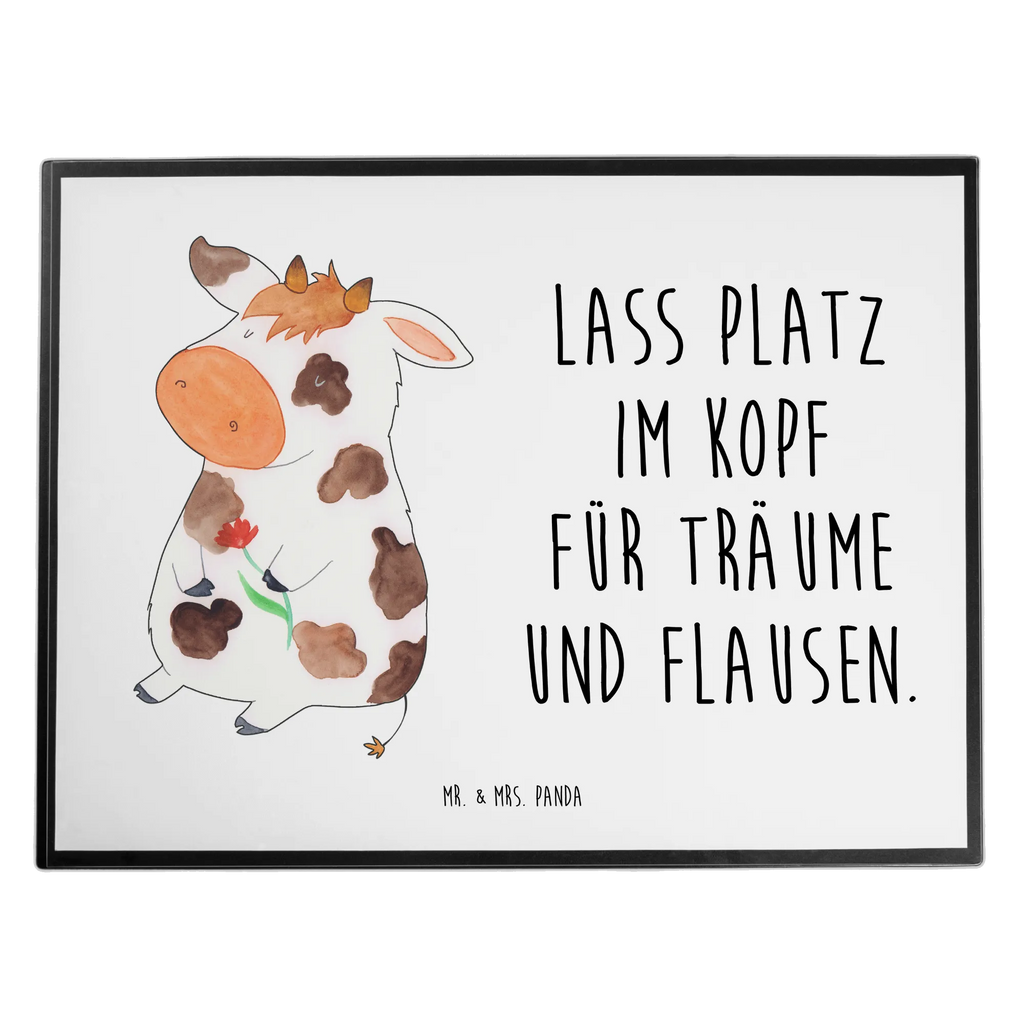 Podkładka na biurko Krowa Schreibtisch Unterlagen, Schreibwaren, Schreibunterlage, Schreibtischauflage, Bürobedarf, Büroartikel, Schreibtischunterlage Groß, Bauernhof, Hoftiere, Landwirt, Landwirtin, Motivtion, Spruch, Kuh, Milch, Träume, Kühe, Hof, Flausen, Magie, Milchkuh