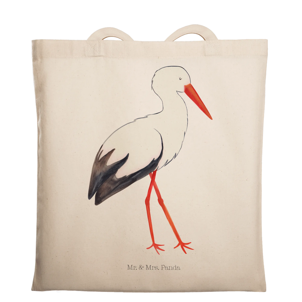 Tote bag Stork Stoffbeutel, Tasche, Laptoptasche, Badetasche, Jutetasche, Stofftasche, Beutel, Jutebeutel, Schultertasche, Beuteltasche, Strandtasche, Tragetasche, Einkaufstasche, Umhängetasche, Shopper, Einkaufstüte, Tiermotive, Gute Laune, lustige Sprüche, Tiere, Mutter werden, Schwangerschaft, Schwanger, Storch, Baby, Mütter, Störche, Mutter, Geburt, Babybauch