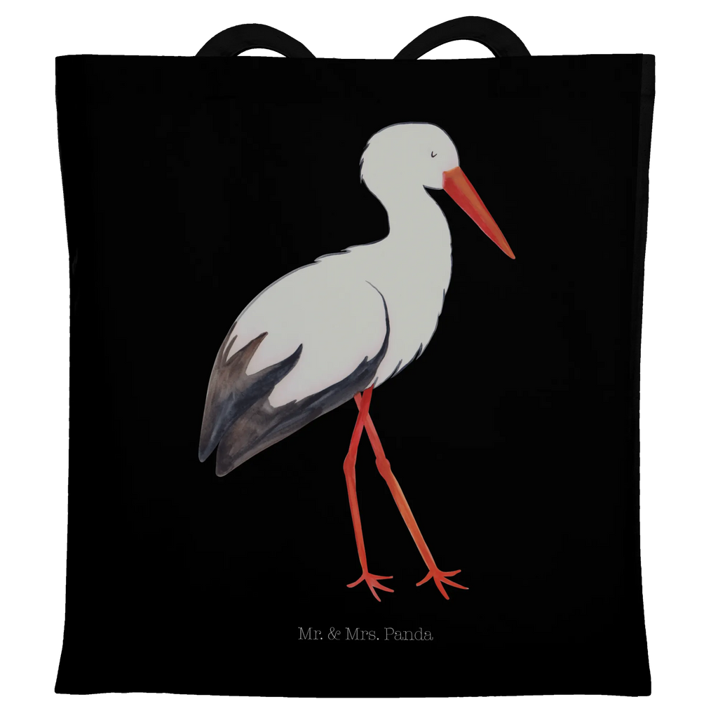 Tote bag Stork Stoffbeutel, Tasche, Laptoptasche, Badetasche, Jutetasche, Stofftasche, Beutel, Jutebeutel, Schultertasche, Beuteltasche, Strandtasche, Tragetasche, Einkaufstasche, Umhängetasche, Shopper, Einkaufstüte, Tiermotive, Gute Laune, lustige Sprüche, Tiere, Mutter werden, Schwangerschaft, Schwanger, Storch, Baby, Mütter, Störche, Mutter, Geburt, Babybauch