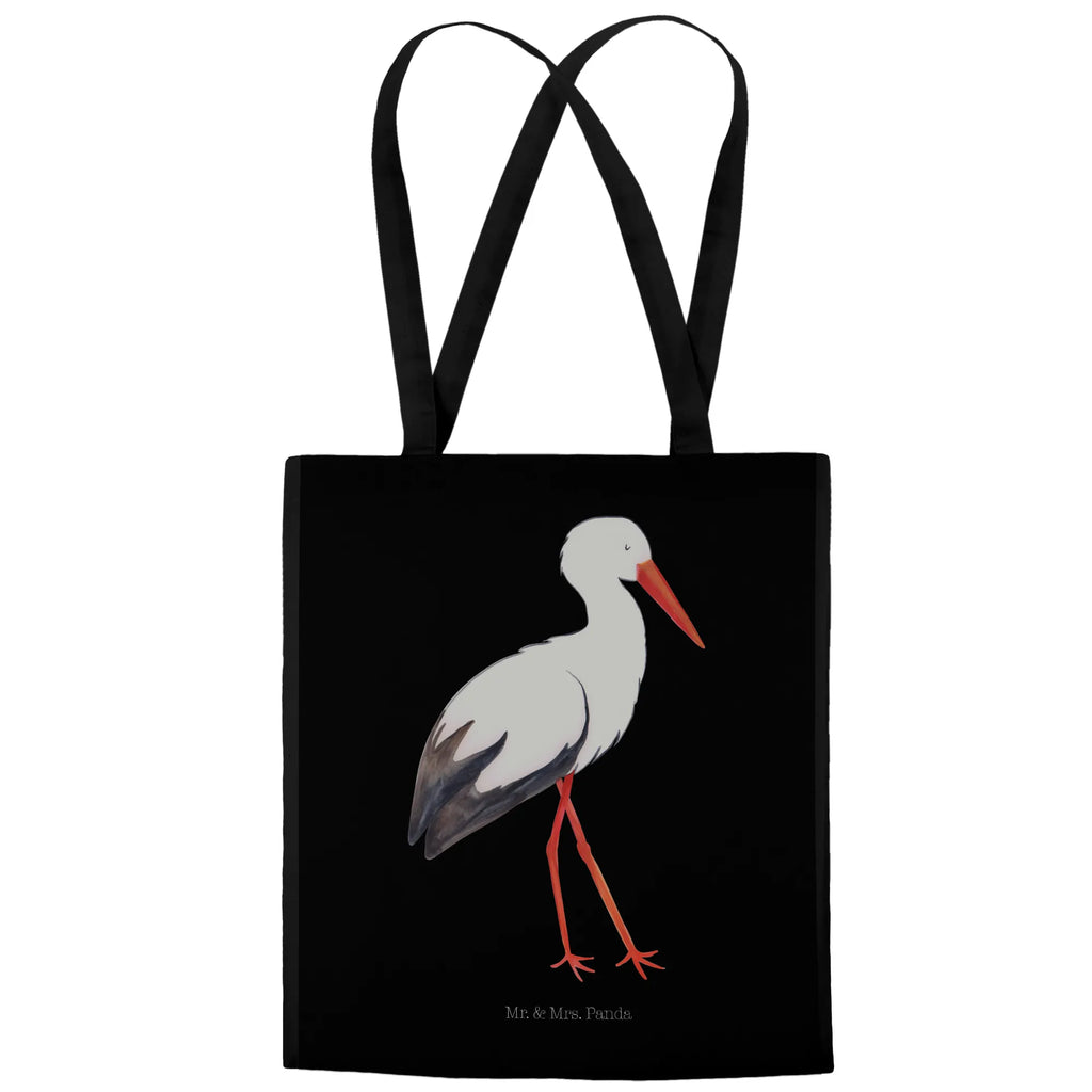 Tote bag Stork Stoffbeutel, Tasche, Laptoptasche, Badetasche, Jutetasche, Stofftasche, Beutel, Jutebeutel, Schultertasche, Beuteltasche, Strandtasche, Tragetasche, Einkaufstasche, Umhängetasche, Shopper, Einkaufstüte, Tiermotive, Gute Laune, lustige Sprüche, Tiere, Mutter werden, Schwangerschaft, Schwanger, Storch, Baby, Mütter, Störche, Mutter, Geburt, Babybauch