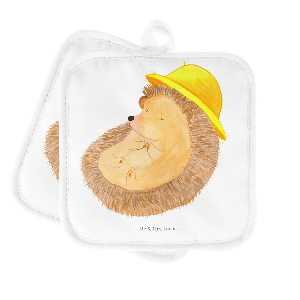 2er Set Topflappen  Igel Beten Topfuntersetzer, Topflappen 2er Set, Topfhandschuhe, Topflappenset, Topflappen Set, Topflappen, 2er Set Topflappen, topfhalter, Lustige Sprüche, Tiere, Tiermotive, Gute Laune, Dankbarkeit, Gott, Dankbar, Dankbar sein, Beten, Amen, Igel mit Hut, Igel, Sonnenhut, Leben, Genießen