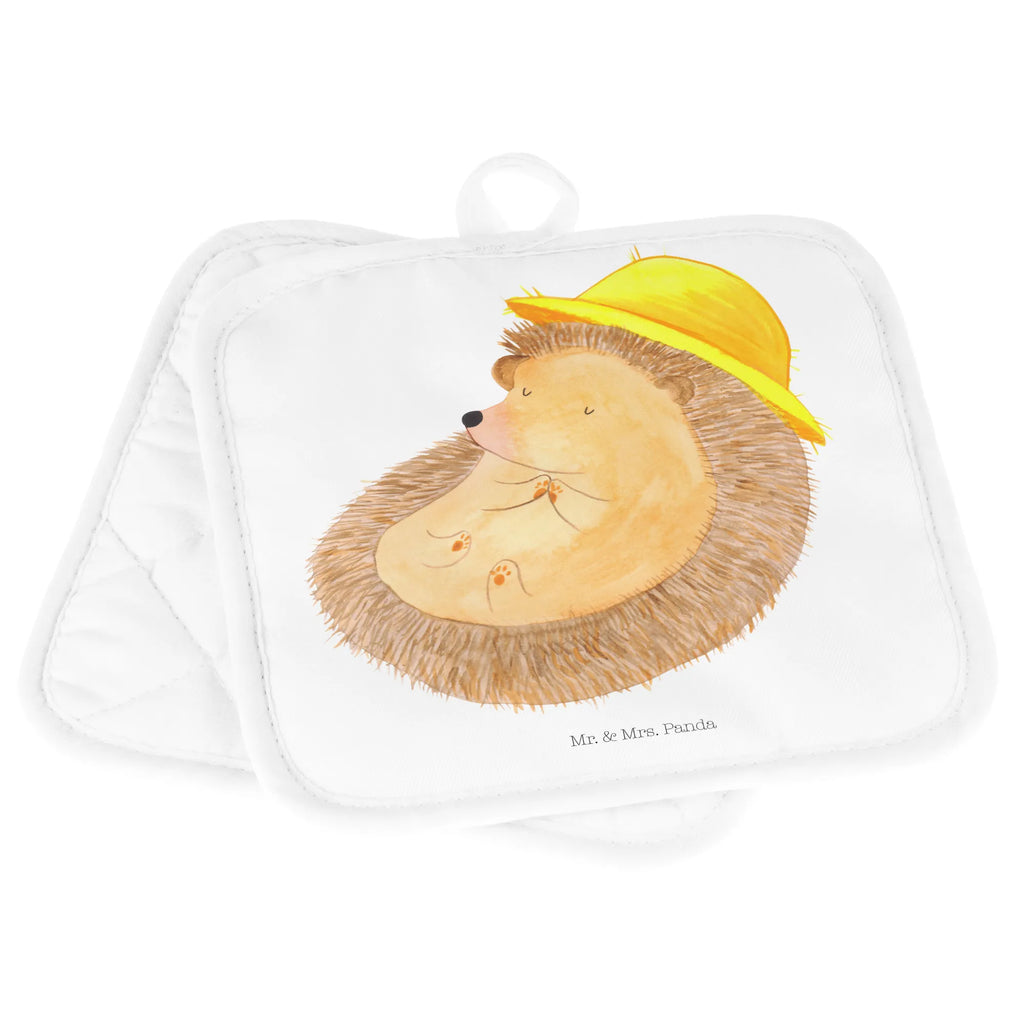 2er Set Topflappen  Igel Beten Topfuntersetzer, Topflappen 2er Set, Topfhandschuhe, Topflappenset, Topflappen Set, Topflappen, 2er Set Topflappen, topfhalter, Lustige Sprüche, Tiere, Tiermotive, Gute Laune, Dankbarkeit, Gott, Dankbar, Dankbar sein, Beten, Amen, Igel mit Hut, Igel, Sonnenhut, Leben, Genießen