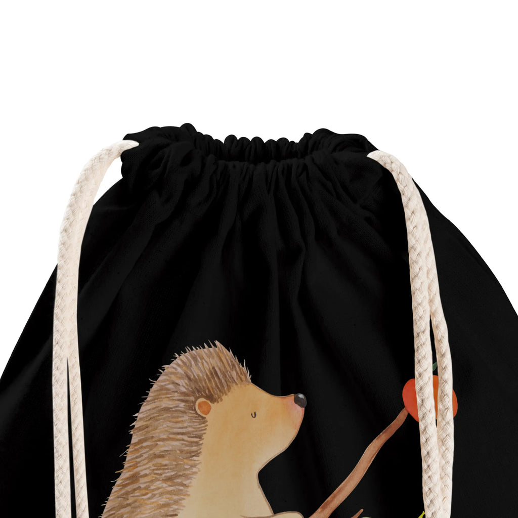 Drawstring bag Hedgehog grilling bag, hipster, gym bag, carrier bag, jute bag, sports bag, small animals, cute, funny, cute animal motives, hand drawn, small world, funny sayings, good mood, happy, gifts, gift ideas, special gifts, animal lover, card, barbecue, meaning of life, saying, goals, motivation, unemployed, hedgehog