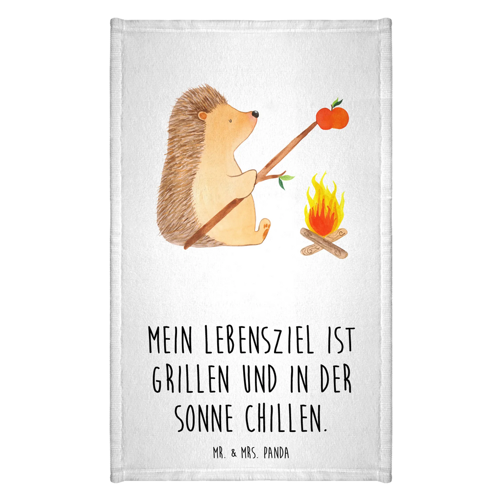 50 x 100 ręcznik jeż Grillowanie Motywy zwierzęce, dobra energia, zabawne powiedzonka, zwierzęta