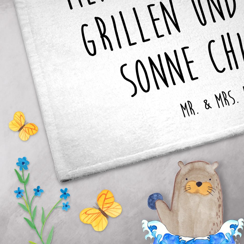 50 x 100 ręcznik jeż Grillowanie Motywy zwierzęce, dobra energia, zabawne powiedzonka, zwierzęta