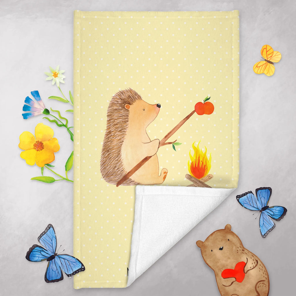 50 x 100 ręcznik jeż Grillowanie Motywy zwierzęce, dobra energia, zabawne powiedzonka, zwierzęta