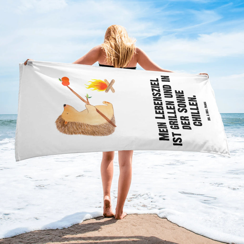 XL bath towel Hedgehog grilling spa towel, luxury bath sheet, large beach towel, oversized towel, XL bath towel, extra large swim towel, small animals, cute, funny, cute animal motives, hand drawn, small world, funny sayings, good mood, happy, gifts, gift ideas, special gifts, animal lover, card, meaning of life, barbecue, unemployed, goals, motivation, hedgehog, saying