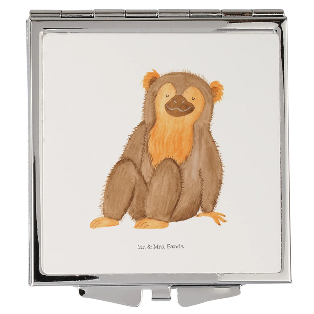Handbag mirror Monkey Taschen-Kosmetikspiegel, Klappbarer Handspiegel, Klappspiegel, Kosmetikspiegel Klein, Handspiegel Für Damen, Spiegel Für Schminktasche, Reise Spiegel, Spiegel Für Handtasche, Spiegel Für Unterwegs, Handspiegel Mit Hülle, Handspiegel Zum Mitnehmen, Design Taschenspiegel, Handtaschenspiegel, Taschenspiegel, Quadratischer Handspiegel, Handspiegel Geschenkidee, Kompaktspiegel, Deko Handspiegel, Spiegel Für Make-Up Tasche, Mini Spiegel, Silber, Runder Taschenspiegel, Schminkspiegel To Go, Schminkspiegel Kompakt, Klappbarer Taschenspiegel, Tragbarer Spiegel, Vintage Kompaktspiegel, Wildtiere, Afrika, Respekt, Äffchen, Affe, Affen, Selfcare, Selbstachtung, Liebe, Selbstliebe, Motivation, Selbstbewusstsein