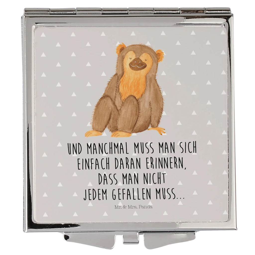 Handbag mirror Monkey Taschen-Kosmetikspiegel, Klappbarer Handspiegel, Klappspiegel, Kosmetikspiegel Klein, Handspiegel Für Damen, Spiegel Für Schminktasche, Reise Spiegel, Spiegel Für Handtasche, Spiegel Für Unterwegs, Handspiegel Mit Hülle, Handspiegel Zum Mitnehmen, Design Taschenspiegel, Handtaschenspiegel, Taschenspiegel, Quadratischer Handspiegel, Handspiegel Geschenkidee, Kompaktspiegel, Deko Handspiegel, Spiegel Für Make-Up Tasche, Mini Spiegel, Silber, Runder Taschenspiegel, Schminkspiegel To Go, Schminkspiegel Kompakt, Klappbarer Taschenspiegel, Tragbarer Spiegel, Vintage Kompaktspiegel, Wildtiere, Afrika, Respekt, Äffchen, Affe, Affen, Selfcare, Selbstachtung, Liebe, Selbstliebe, Motivation, Selbstbewusstsein
