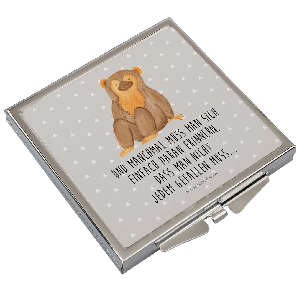 Handbag mirror Monkey Taschen-Kosmetikspiegel, Klappbarer Handspiegel, Klappspiegel, Kosmetikspiegel Klein, Handspiegel Für Damen, Spiegel Für Schminktasche, Reise Spiegel, Spiegel Für Handtasche, Spiegel Für Unterwegs, Handspiegel Mit Hülle, Handspiegel Zum Mitnehmen, Design Taschenspiegel, Handtaschenspiegel, Taschenspiegel, Quadratischer Handspiegel, Handspiegel Geschenkidee, Kompaktspiegel, Deko Handspiegel, Spiegel Für Make-Up Tasche, Mini Spiegel, Silber, Runder Taschenspiegel, Schminkspiegel To Go, Schminkspiegel Kompakt, Klappbarer Taschenspiegel, Tragbarer Spiegel, Vintage Kompaktspiegel, Wildtiere, Afrika, Respekt, Äffchen, Affe, Affen, Selfcare, Selbstachtung, Liebe, Selbstliebe, Motivation, Selbstbewusstsein