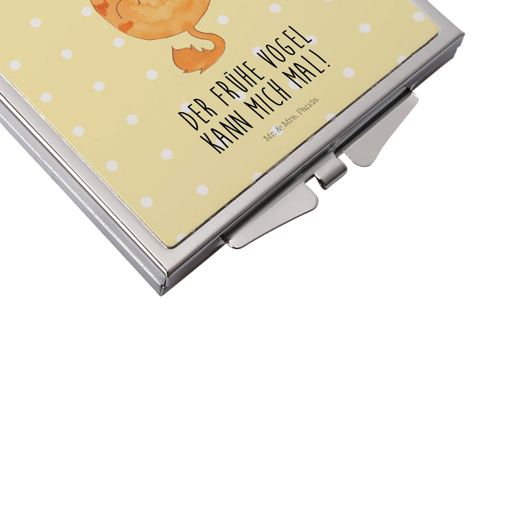 Handbag mirror Cat Early riser Handspiegel Geschenkidee, Spiegel Für Make-Up Tasche, Design Taschenspiegel, Handtaschenspiegel, Taschenspiegel, Klappspiegel, Silber, Handspiegel Mit Hülle, Handspiegel Für Damen, Schminkspiegel Kompakt, Handspiegel Zum Mitnehmen, Deko Handspiegel, Reise Spiegel, Spiegel Für Unterwegs, Spiegel Für Handtasche, Vintage Kompaktspiegel, Spiegel Für Schminktasche, Mini Spiegel, Kosmetikspiegel Klein, Runder Taschenspiegel, Tragbarer Spiegel, Taschen-Kosmetikspiegel, Quadratischer Handspiegel, Klappbarer Handspiegel, Klappbarer Taschenspiegel, Kompaktspiegel, Schminkspiegel To Go, Katzenaccessoires, Katzenfan, Katze, Katzendeko, Katzenartikel, Katzenfreund, Katzenprodukte, Katzenliebhaber, Katzenmotiv, Katzenmotive, Katzenliebhaberprodukte, Katzensouvenirs, Frühaufsteher, Der Frühe Vogel Kann Mich Mal, Katzen, Kaffee, Kater, Morgenmuffel, Mietze