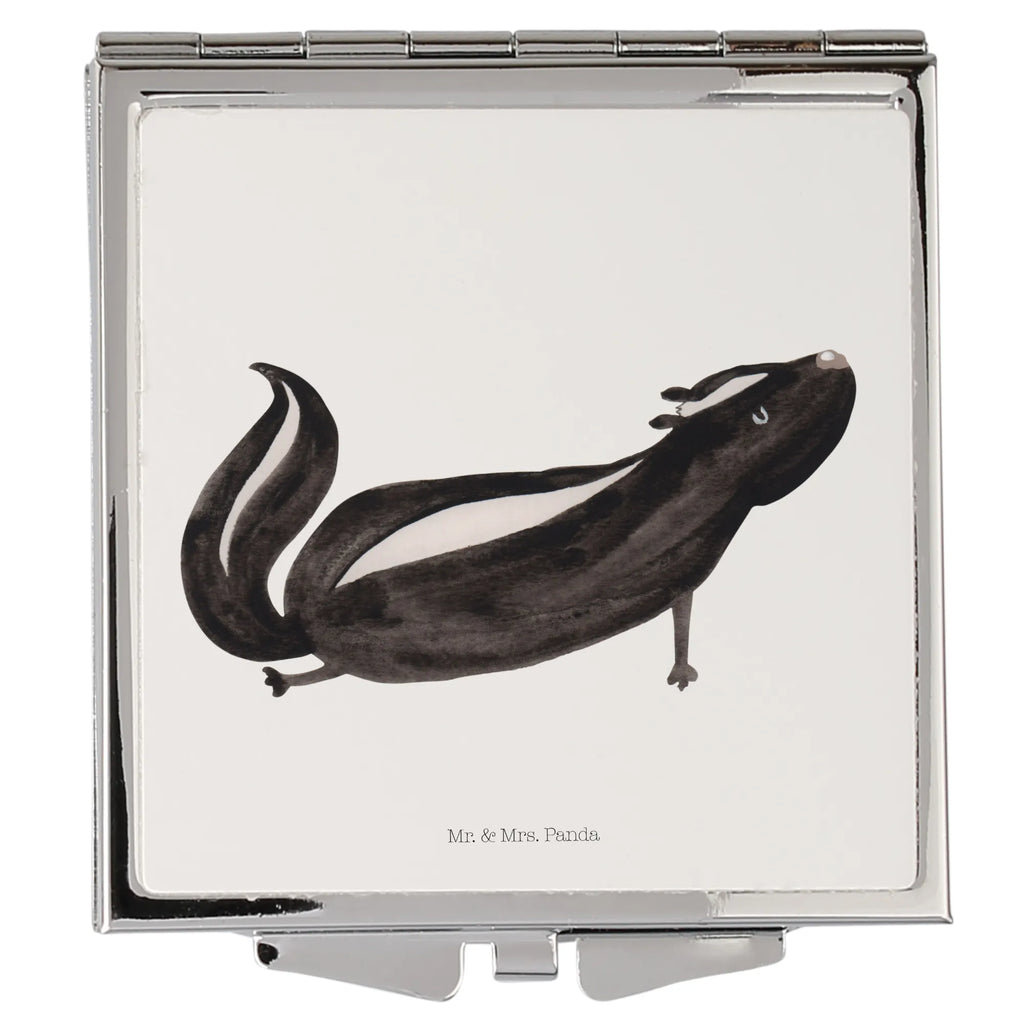 Kwadratowe lusterko do torebki skunks Joga Spiegel Für Unterwegs, Spiegel Für Schminktasche, Klappbarer Taschenspiegel, Tragbarer Spiegel, Spiegel Für Make-Up Tasche, Design Taschenspiegel, Taschenspiegel, Handspiegel Mit Hülle, Spiegel Für Handtasche, Schminkspiegel To Go, Handspiegel Geschenkidee, Kosmetikspiegel Klein, Handspiegel Zum Mitnehmen, Taschen-Kosmetikspiegel, Klappbarer Handspiegel, Reise Spiegel, Schminkspiegel Kompakt, Handtaschenspiegel, Handspiegel Für Damen, Vintage Kompaktspiegel, Deko Handspiegel, Runder Taschenspiegel, Mini Spiegel, Quadratischer Handspiegel, Kompaktspiegel, Klappspiegel, Stinktier, Skunk, Lache, Namaste, Raubtier, Yoga, Lebe, Stinker, Liebe, Stinki, Wildtier