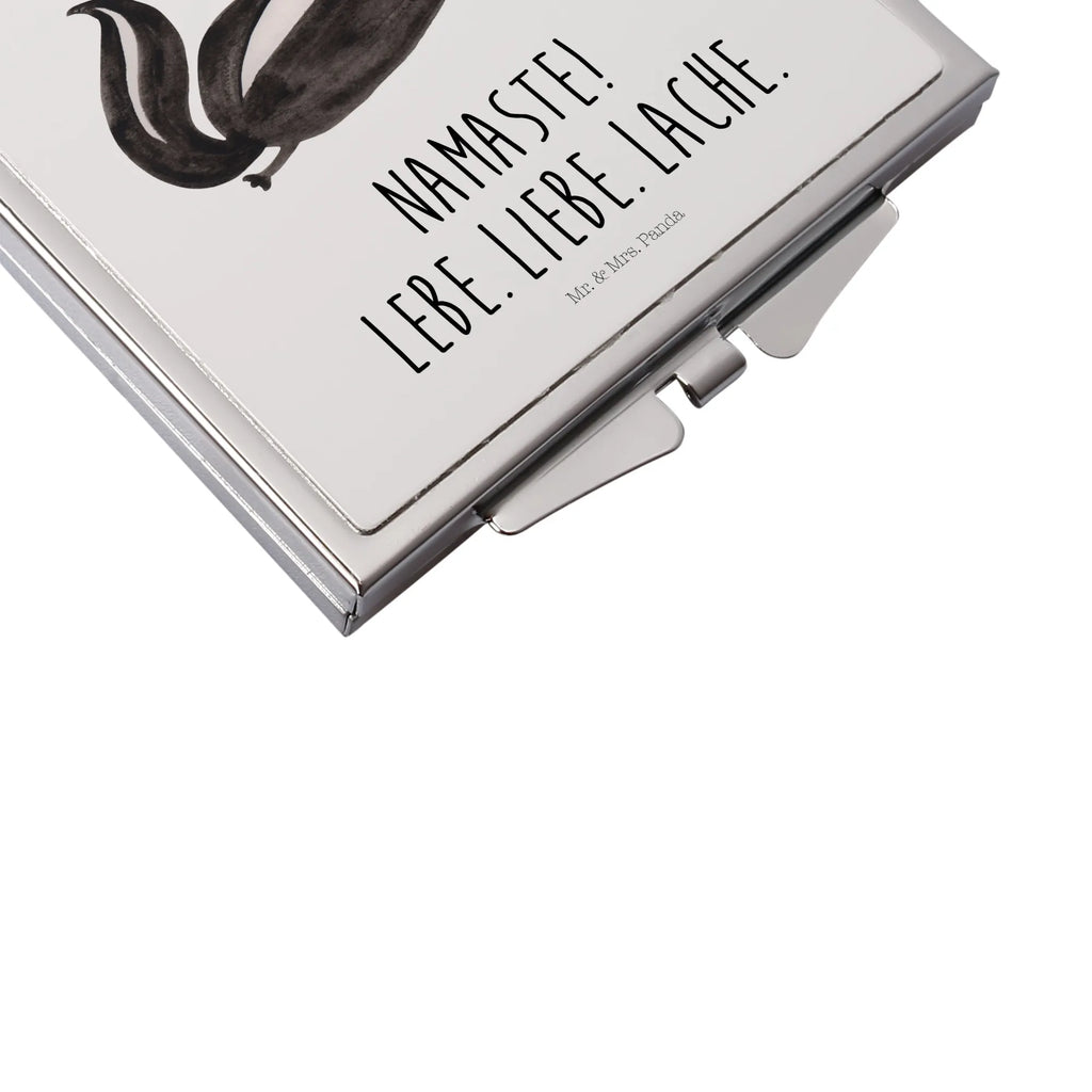 Kwadratowe lusterko do torebki skunks Joga Spiegel Für Unterwegs, Spiegel Für Schminktasche, Klappbarer Taschenspiegel, Tragbarer Spiegel, Spiegel Für Make-Up Tasche, Design Taschenspiegel, Taschenspiegel, Handspiegel Mit Hülle, Spiegel Für Handtasche, Schminkspiegel To Go, Handspiegel Geschenkidee, Kosmetikspiegel Klein, Handspiegel Zum Mitnehmen, Taschen-Kosmetikspiegel, Klappbarer Handspiegel, Reise Spiegel, Schminkspiegel Kompakt, Handtaschenspiegel, Handspiegel Für Damen, Vintage Kompaktspiegel, Deko Handspiegel, Runder Taschenspiegel, Mini Spiegel, Quadratischer Handspiegel, Kompaktspiegel, Klappspiegel, Stinktier, Skunk, Lache, Namaste, Raubtier, Yoga, Lebe, Stinker, Liebe, Stinki, Wildtier