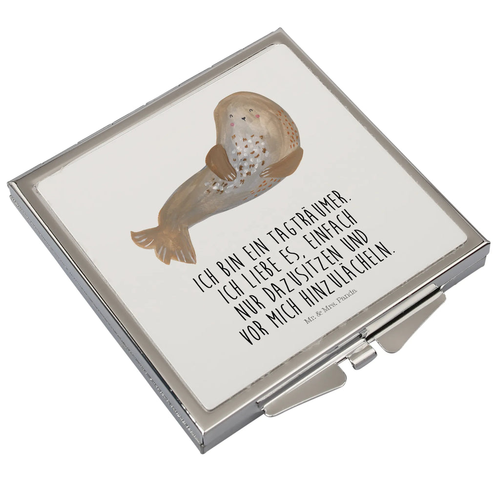 Handbag mirror seal Laugh Mini Spiegel, Taschen-Kosmetikspiegel, Klappspiegel, Kosmetikspiegel Klein, Handspiegel Geschenkidee, Kompaktspiegel, Handspiegel Für Damen, Tragbarer Spiegel, Taschenspiegel, Handspiegel Zum Mitnehmen, Spiegel Für Schminktasche, Reise Spiegel, Klappbarer Taschenspiegel, Spiegel Für Unterwegs, Spiegel Für Handtasche, Silber, Spiegel Für Make-Up Tasche, Quadratischer Handspiegel, Vintage Kompaktspiegel, Deko Handspiegel, Runder Taschenspiegel, Handtaschenspiegel, Schminkspiegel To Go, Klappbarer Handspiegel, Schminkspiegel Kompakt, Design Taschenspiegel, Handspiegel Mit Hülle, Lustige Sprüche, Gute Laune, Tiermotive, Tiere, Strand, Meerestier, Robbe, Seehund, Ostsee, Robben, Nordsee
