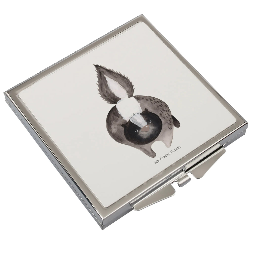 Handbag mirror skunk attack Vintage Kompaktspiegel, Taschenspiegel, Taschen-Kosmetikspiegel, Klappbarer Handspiegel, Schminkspiegel To Go, Klappspiegel, Silber, Tragbarer Spiegel, Deko Handspiegel, Quadratischer Handspiegel, Spiegel Für Unterwegs, Spiegel Für Make-Up Tasche, Spiegel Für Schminktasche, Handspiegel Geschenkidee, Design Taschenspiegel, Klappbarer Taschenspiegel, Reise Spiegel, Handspiegel Für Damen, Handtaschenspiegel, Spiegel Für Handtasche, Kompaktspiegel, Kosmetikspiegel Klein, Runder Taschenspiegel, Mini Spiegel, Schminkspiegel Kompakt, Handspiegel Mit Hülle, Handspiegel Zum Mitnehmen, Stinktier, Skunk, Raubtier, wütend, Stinki, Drohung, Wildtier, Stinker