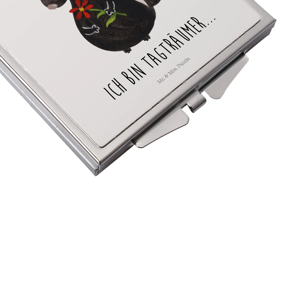 Kwadratowe lusterko do torebki skunks kwiat Design Taschenspiegel, Handspiegel Zum Mitnehmen, Schminkspiegel To Go, Deko Handspiegel, Runder Taschenspiegel, Spiegel Für Make-Up Tasche, Spiegel Für Schminktasche, Schminkspiegel Kompakt, Klappbarer Taschenspiegel, Reise Spiegel, Taschen-Kosmetikspiegel, Handtaschenspiegel, Quadratischer Handspiegel, Taschenspiegel, Handspiegel Geschenkidee, Spiegel Für Unterwegs, Handspiegel Für Damen, Mini Spiegel, Silber, Kosmetikspiegel Klein, Klappspiegel, Klappbarer Handspiegel, Spiegel Für Handtasche, Kompaktspiegel, Vintage Kompaktspiegel, Handspiegel Mit Hülle, Tragbarer Spiegel, Skunk, Stinktier, Wildtier, Stinki, Raubtier, Träume, Verträumt, Dreams, Stinker, Tagträumer