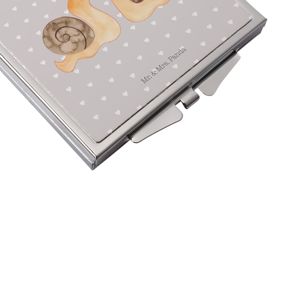 Kwadratowe lusterko do torebki Miłość ślimaków Taschen-Kosmetikspiegel, Kompaktspiegel, Runder Taschenspiegel, Spiegel Für Make-Up Tasche, Kosmetikspiegel Klein, Klappspiegel, Spiegel Für Handtasche, Design Taschenspiegel, Spiegel Für Unterwegs, Handspiegel Für Damen, Klappbarer Handspiegel, Klappbarer Taschenspiegel, Tragbarer Spiegel, Quadratischer Handspiegel, Reise Spiegel, Spiegel Für Schminktasche, Handspiegel Mit Hülle, Deko Handspiegel, Handtaschenspiegel, Mini Spiegel, Schminkspiegel Kompakt, Taschenspiegel, Handspiegel Geschenkidee, Schminkspiegel To Go, Vintage Kompaktspiegel, Handspiegel Zum Mitnehmen, Liebe, Partner, Freund, Freundin, Ehemann, Ehefrau, Heiraten, Verlobung, Heiratsantrag, Liebesgeschenk, Jahrestag, Hocheitstag
