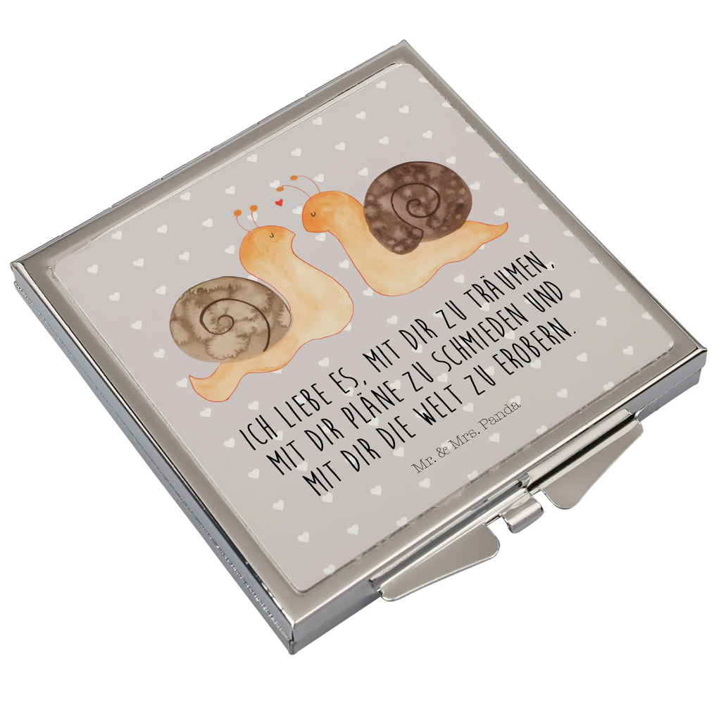 Kwadratowe lusterko do torebki Miłość ślimaków Taschen-Kosmetikspiegel, Kompaktspiegel, Runder Taschenspiegel, Spiegel Für Make-Up Tasche, Kosmetikspiegel Klein, Klappspiegel, Spiegel Für Handtasche, Design Taschenspiegel, Spiegel Für Unterwegs, Handspiegel Für Damen, Klappbarer Handspiegel, Klappbarer Taschenspiegel, Tragbarer Spiegel, Quadratischer Handspiegel, Reise Spiegel, Spiegel Für Schminktasche, Handspiegel Mit Hülle, Deko Handspiegel, Handtaschenspiegel, Mini Spiegel, Schminkspiegel Kompakt, Taschenspiegel, Handspiegel Geschenkidee, Schminkspiegel To Go, Vintage Kompaktspiegel, Handspiegel Zum Mitnehmen, Liebe, Partner, Freund, Freundin, Ehemann, Ehefrau, Heiraten, Verlobung, Heiratsantrag, Liebesgeschenk, Jahrestag, Hocheitstag