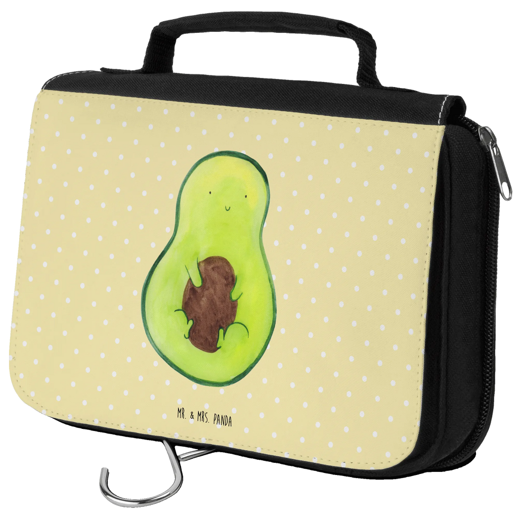 Wash bag avocado core Gentlemen, Toilet bag, Cosmetic bag, To hang up, Ladies, Wash bag, avocado, vegetables, saying life, seed, plant, avocado seed