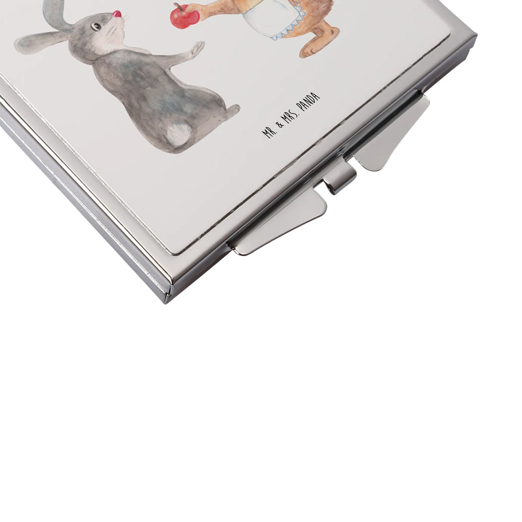 Handtaschenspiegel quadratisch Hase Igel Reise Spiegel, Handspiegel Geschenkidee, Handspiegel Für Damen, Quadratischer Handspiegel, Klappbarer Taschenspiegel, Spiegel Für Unterwegs, Deko Handspiegel, Taschenspiegel, Taschen-Kosmetikspiegel, Spiegel Für Schminktasche, Mini Spiegel, Handspiegel Zum Mitnehmen, Schminkspiegel To Go, Tragbarer Spiegel, Klappbarer Handspiegel, Runder Taschenspiegel, Schminkspiegel Kompakt, Klappspiegel, Handspiegel Mit Hülle, Kosmetikspiegel Klein, Kompaktspiegel, Design Taschenspiegel, Spiegel Für Handtasche, Handtaschenspiegel, Spiegel Für Make-Up Tasche, Silber, Vintage Kompaktspiegel, Gute Laune, Lustige Sprüche, Tiermotive, Tiere, Igel, Herzschmerz, Spruch Romantisch, Hase, Liebeskummer Geschenk, Igel und Hase, Trennungsschmerz, Trösten, Liebe Spruch