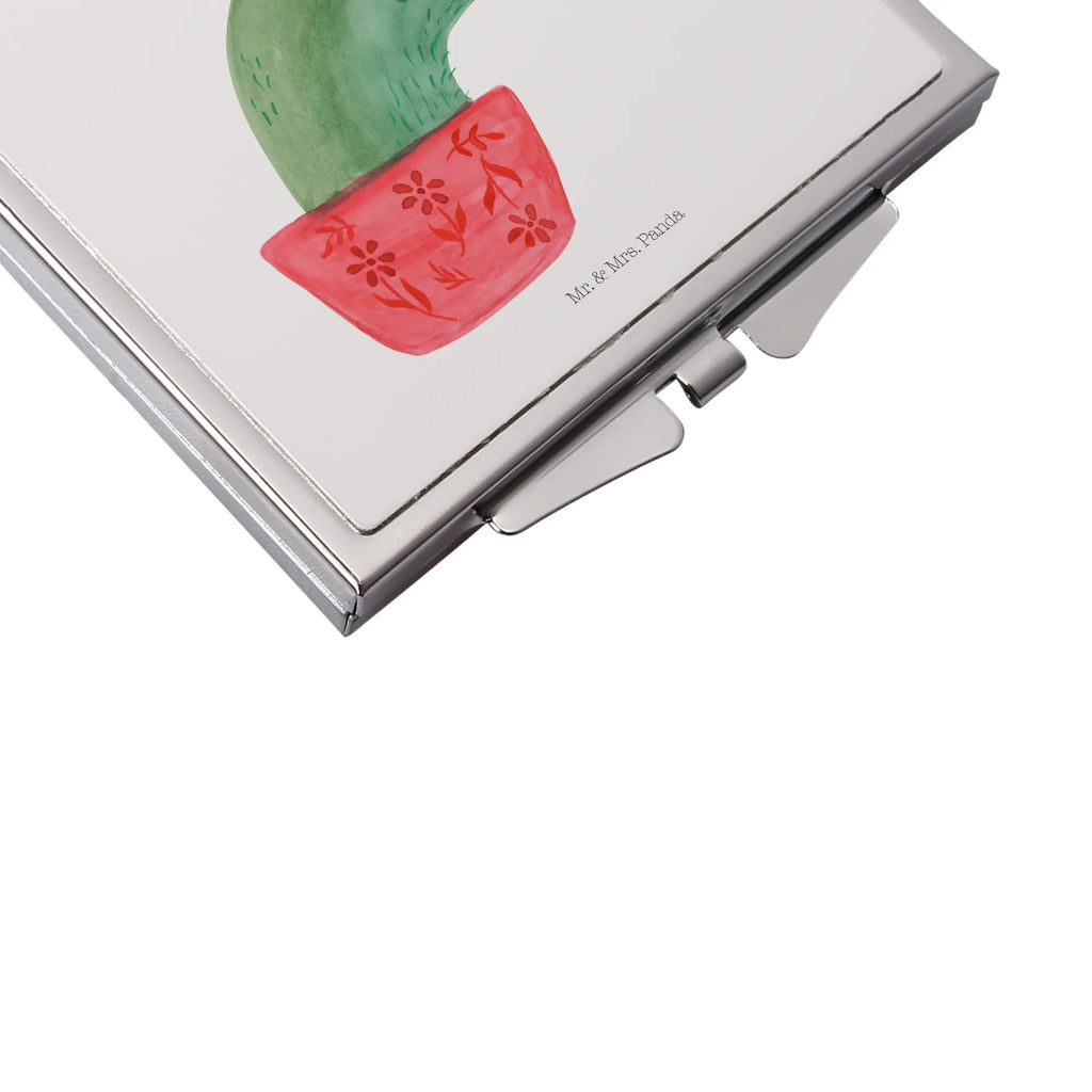 Kwadratowe lusterko do torebki kaktus Mama Kaktus, Kaktusy