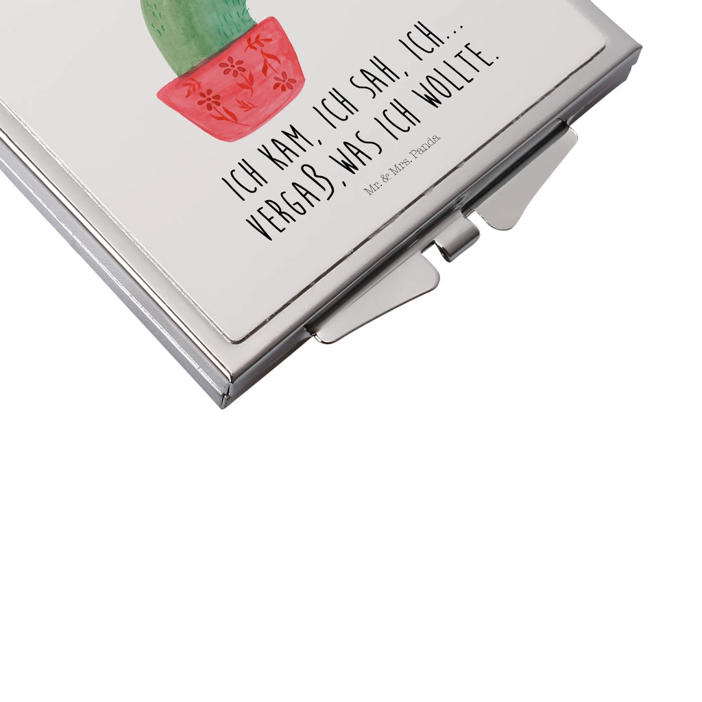 Kwadratowe lusterko do torebki kaktus Mama Kaktus, Kaktusy