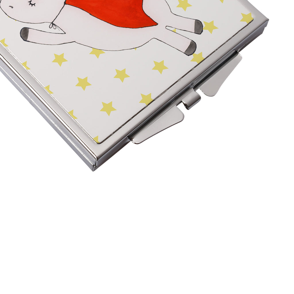 Kwadratowe lusterko do torebki Jednorożec Super Taschen-Kosmetikspiegel, Spiegel Für Unterwegs, Spiegel Für Make-Up Tasche, Handspiegel Mit Hülle, Design Taschenspiegel, Klappbarer Taschenspiegel, Klappspiegel, Schminkspiegel To Go, Handtaschenspiegel, Handspiegel Für Damen, Taschenspiegel, Spiegel Für Schminktasche, Silber, Spiegel Für Handtasche, Vintage Kompaktspiegel, Klappbarer Handspiegel, Runder Taschenspiegel, Deko Handspiegel, Kompaktspiegel, Schminkspiegel Kompakt, Quadratischer Handspiegel, Kosmetikspiegel Klein, Mini Spiegel, Handspiegel Zum Mitnehmen, Reise Spiegel, Handspiegel Geschenkidee, Tragbarer Spiegel, Einhörner, Einhorn, Unicorn, Einhorn Deko, Superheld, Mädchen, Freundin, Girl, Geschenk, Held, Traummann