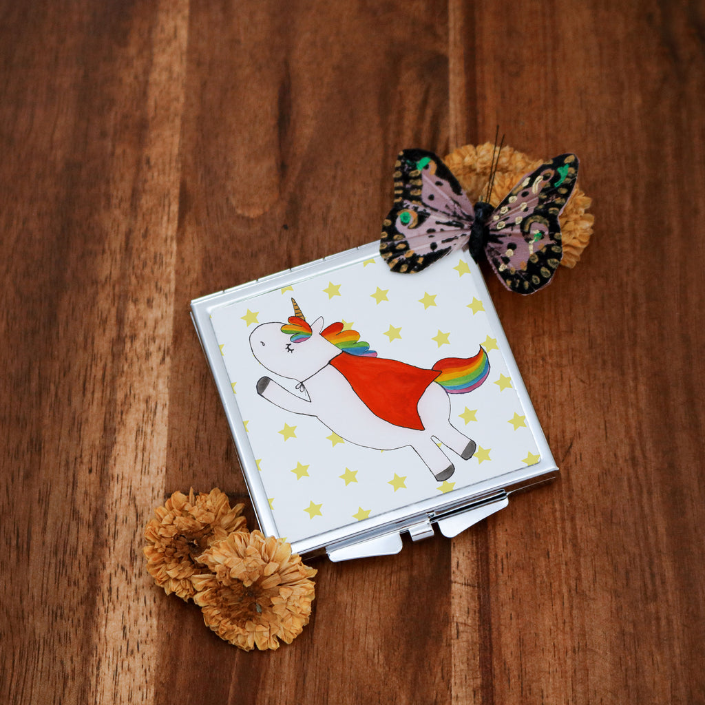 Kwadratowe lusterko do torebki Jednorożec Super Taschen-Kosmetikspiegel, Spiegel Für Unterwegs, Spiegel Für Make-Up Tasche, Handspiegel Mit Hülle, Design Taschenspiegel, Klappbarer Taschenspiegel, Klappspiegel, Schminkspiegel To Go, Handtaschenspiegel, Handspiegel Für Damen, Taschenspiegel, Spiegel Für Schminktasche, Silber, Spiegel Für Handtasche, Vintage Kompaktspiegel, Klappbarer Handspiegel, Runder Taschenspiegel, Deko Handspiegel, Kompaktspiegel, Schminkspiegel Kompakt, Quadratischer Handspiegel, Kosmetikspiegel Klein, Mini Spiegel, Handspiegel Zum Mitnehmen, Reise Spiegel, Handspiegel Geschenkidee, Tragbarer Spiegel, Einhörner, Einhorn, Unicorn, Einhorn Deko, Superheld, Mädchen, Freundin, Girl, Geschenk, Held, Traummann
