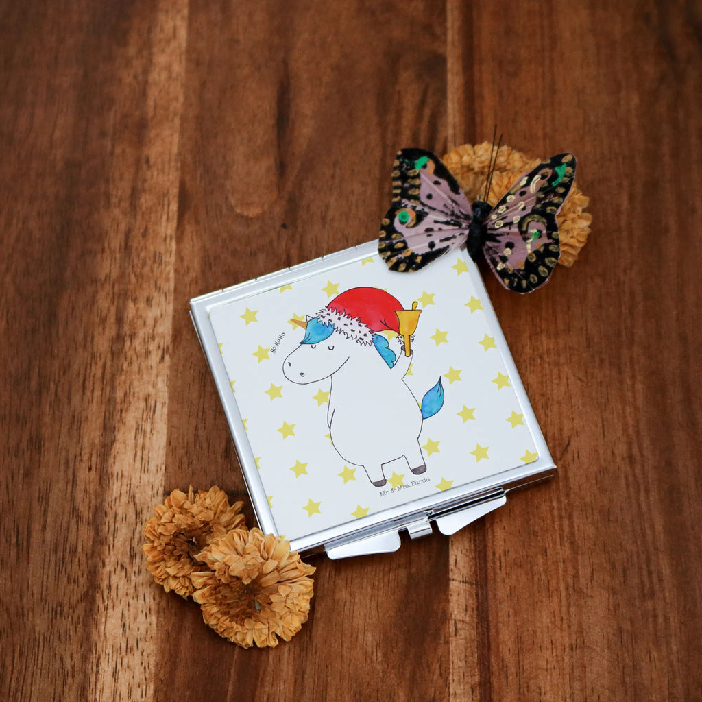 Kwadratowe lusterko do torebki Jednorożec Mikołaj Silber, Mini Spiegel, Kompaktspiegel, Design Taschenspiegel, Spiegel Für Schminktasche, Handspiegel Zum Mitnehmen, Spiegel Für Make-Up Tasche, Quadratischer Handspiegel, Tragbarer Spiegel, Vintage Kompaktspiegel, Klappspiegel, Handspiegel Mit Hülle, Spiegel Für Handtasche, Handspiegel Geschenkidee, Schminkspiegel Kompakt, Spiegel Für Unterwegs, Taschenspiegel, Schminkspiegel To Go, Klappbarer Taschenspiegel, Taschen-Kosmetikspiegel, Deko Handspiegel, Handtaschenspiegel, Runder Taschenspiegel, Reise Spiegel, Kosmetikspiegel Klein, Klappbarer Handspiegel, Handspiegel Für Damen, Einhörner, Einhorn, Unicorn, Einhorn Deko, Feenstaub, Weihnachten, Nikolaus, Schokolade, Weihnachtsmann, Schoki, Gin, Wunschliste, Wunschzettel