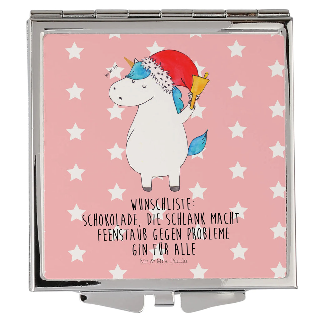 Kwadratowe lusterko do torebki Jednorożec Mikołaj Silber, Mini Spiegel, Kompaktspiegel, Design Taschenspiegel, Spiegel Für Schminktasche, Handspiegel Zum Mitnehmen, Spiegel Für Make-Up Tasche, Quadratischer Handspiegel, Tragbarer Spiegel, Vintage Kompaktspiegel, Klappspiegel, Handspiegel Mit Hülle, Spiegel Für Handtasche, Handspiegel Geschenkidee, Schminkspiegel Kompakt, Spiegel Für Unterwegs, Taschenspiegel, Schminkspiegel To Go, Klappbarer Taschenspiegel, Taschen-Kosmetikspiegel, Deko Handspiegel, Handtaschenspiegel, Runder Taschenspiegel, Reise Spiegel, Kosmetikspiegel Klein, Klappbarer Handspiegel, Handspiegel Für Damen, Einhörner, Einhorn, Unicorn, Einhorn Deko, Feenstaub, Weihnachten, Nikolaus, Schokolade, Weihnachtsmann, Schoki, Gin, Wunschliste, Wunschzettel