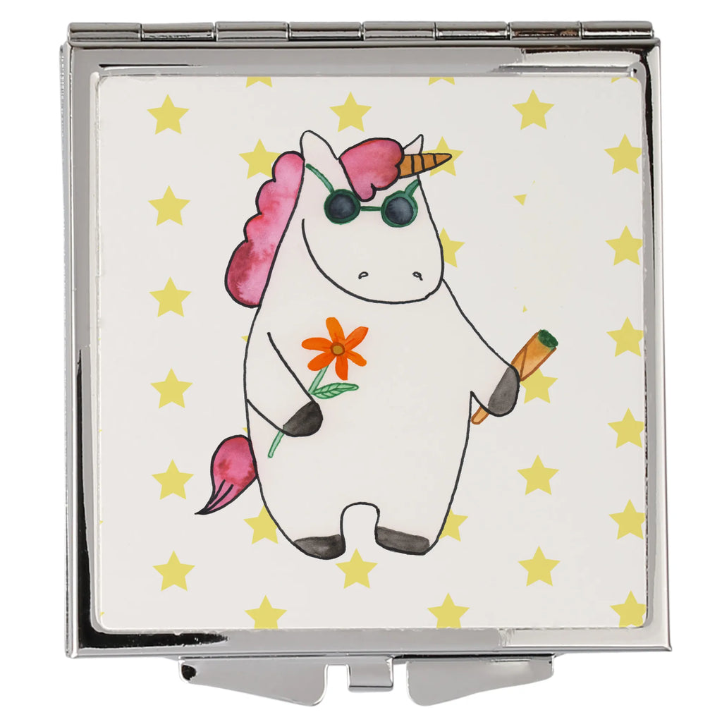 Kwadratowe lusterko do torebki Jednorożec Woodstock Klappbarer Handspiegel, Design Taschenspiegel, Quadratischer Handspiegel, Mini Spiegel, Runder Taschenspiegel, Spiegel Für Make-Up Tasche, Handtaschenspiegel, Tragbarer Spiegel, Klappbarer Taschenspiegel, Kompaktspiegel, Schminkspiegel To Go, Taschenspiegel, Handspiegel Geschenkidee, Deko Handspiegel, Silber, Spiegel Für Handtasche, Spiegel Für Schminktasche, Schminkspiegel Kompakt, Kosmetikspiegel Klein, Spiegel Für Unterwegs, Klappspiegel, Handspiegel Für Damen, Handspiegel Zum Mitnehmen, Handspiegel Mit Hülle, Vintage Kompaktspiegel, Reise Spiegel, Taschen-Kosmetikspiegel, Einhörner, Einhorn, Unicorn, Einhorn Deko, Spaß. Lustig, Alkohol, Zigarette, Kiffen, Joint, Party, Witzig, Woodstock