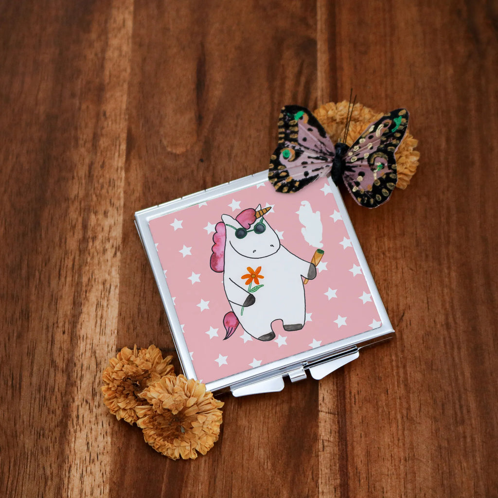 Kwadratowe lusterko do torebki Jednorożec Woodstock Klappbarer Handspiegel, Design Taschenspiegel, Quadratischer Handspiegel, Mini Spiegel, Runder Taschenspiegel, Spiegel Für Make-Up Tasche, Handtaschenspiegel, Tragbarer Spiegel, Klappbarer Taschenspiegel, Kompaktspiegel, Schminkspiegel To Go, Taschenspiegel, Handspiegel Geschenkidee, Deko Handspiegel, Silber, Spiegel Für Handtasche, Spiegel Für Schminktasche, Schminkspiegel Kompakt, Kosmetikspiegel Klein, Spiegel Für Unterwegs, Klappspiegel, Handspiegel Für Damen, Handspiegel Zum Mitnehmen, Handspiegel Mit Hülle, Vintage Kompaktspiegel, Reise Spiegel, Taschen-Kosmetikspiegel, Einhörner, Einhorn, Unicorn, Einhorn Deko, Spaß. Lustig, Alkohol, Zigarette, Kiffen, Joint, Party, Witzig, Woodstock