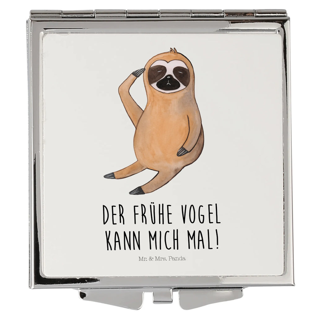 Handtaschenspiegel quadratisch Faultier Vogel Kompaktspiegel, Klappspiegel, Schminkspiegel To Go, Vintage Kompaktspiegel, Handspiegel Für Damen, Spiegel Für Unterwegs, Handspiegel Geschenkidee, Spiegel Für Schminktasche, Runder Taschenspiegel, Reise Spiegel, Spiegel Für Make-Up Tasche, Taschenspiegel, Quadratischer Handspiegel, Klappbarer Taschenspiegel, Spiegel Für Handtasche, Handspiegel Mit Hülle, Handtaschenspiegel, Tragbarer Spiegel, Kosmetikspiegel Klein, Schminkspiegel Kompakt, Taschen-Kosmetikspiegel, Klappbarer Handspiegel, Silber, Deko Handspiegel, Handspiegel Zum Mitnehmen, Mini Spiegel, Design Taschenspiegel, Faultier, Faultier Geschenk, Faultier Deko, Faultierwelt, faul, Der Frühe Vogel, Vogel, Faultiere, Lieblingstier, Morgenmuffel, Spinner, Früher Vogel, Frühaufsteher