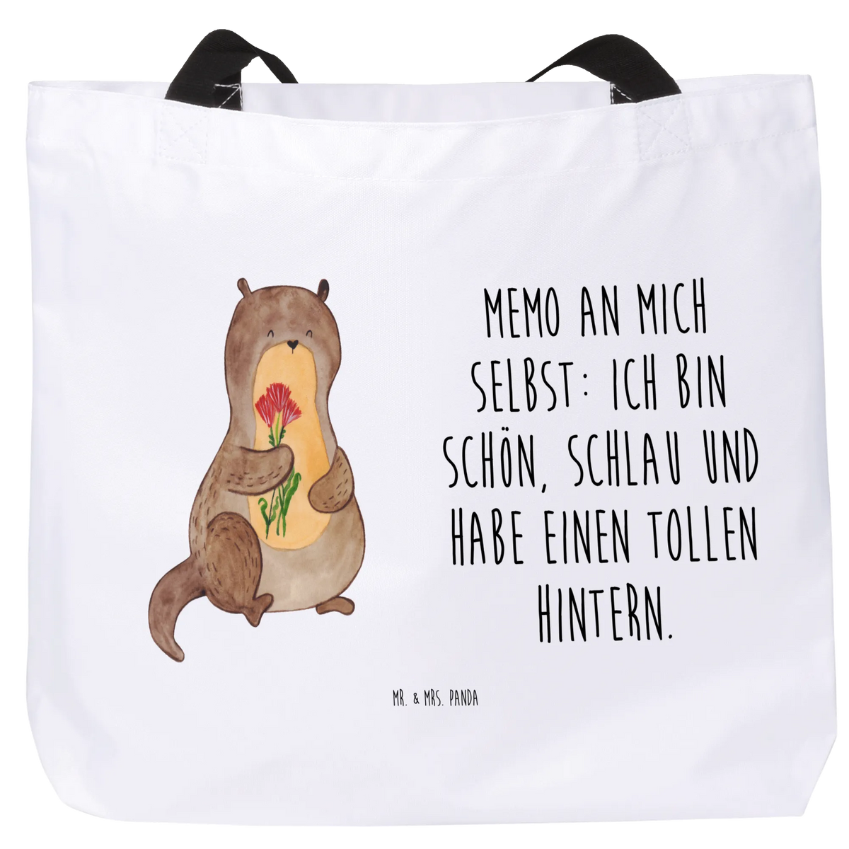 Shopper Otter Blumenstrauß Laptoptasche, Statement-Tasche, Henkeltasche, Stofftasche, Alltagstasche, Unitasche, Büchertasche, Reisetasche, Schulbeutel, Shopper Tasche, Stoffbeutel, Pandatasche, Schultasche, Urlaubstasche, Strandtasche, City-Shopper, Tragebeutel, Einkaufstasche, XL Tasche, Freizeittasche, Tasche, studententasche, Beutel, XXL Tasche, Tragetasche, Tote Bag, Otter, Seeotter, Fischotter, Otter Seeotter See Otter