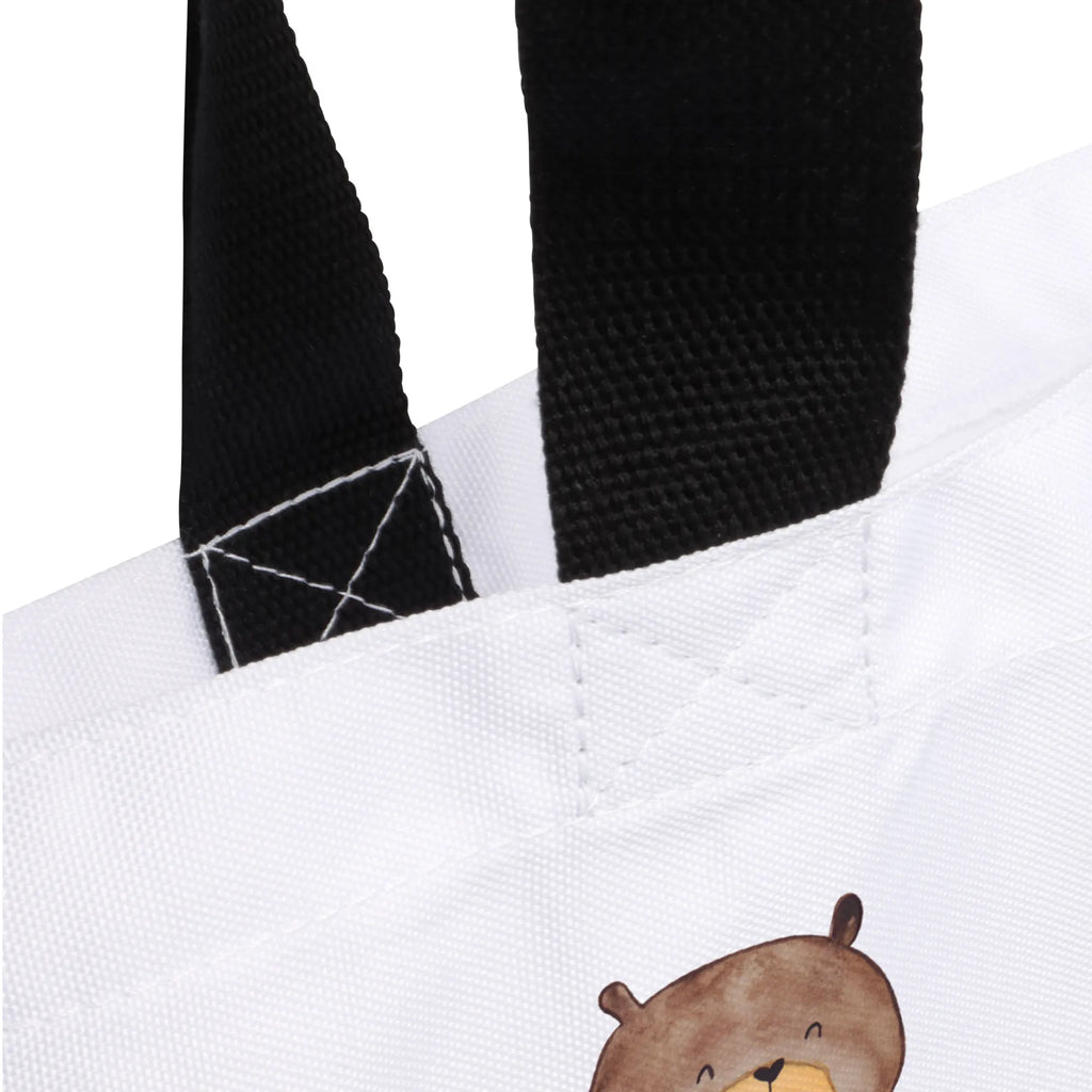 Shopper Otter Blumenstrauß Schulbeutel, Freizeittasche, Beutel, Tragebeutel, Strandtasche, Shopper, Alltagstasche, Schultasche, Einkaufsbeutel, Tasche, Einkaufstasche, Otter, Fischotter, Seeotter, Otter Seeotter See Otter