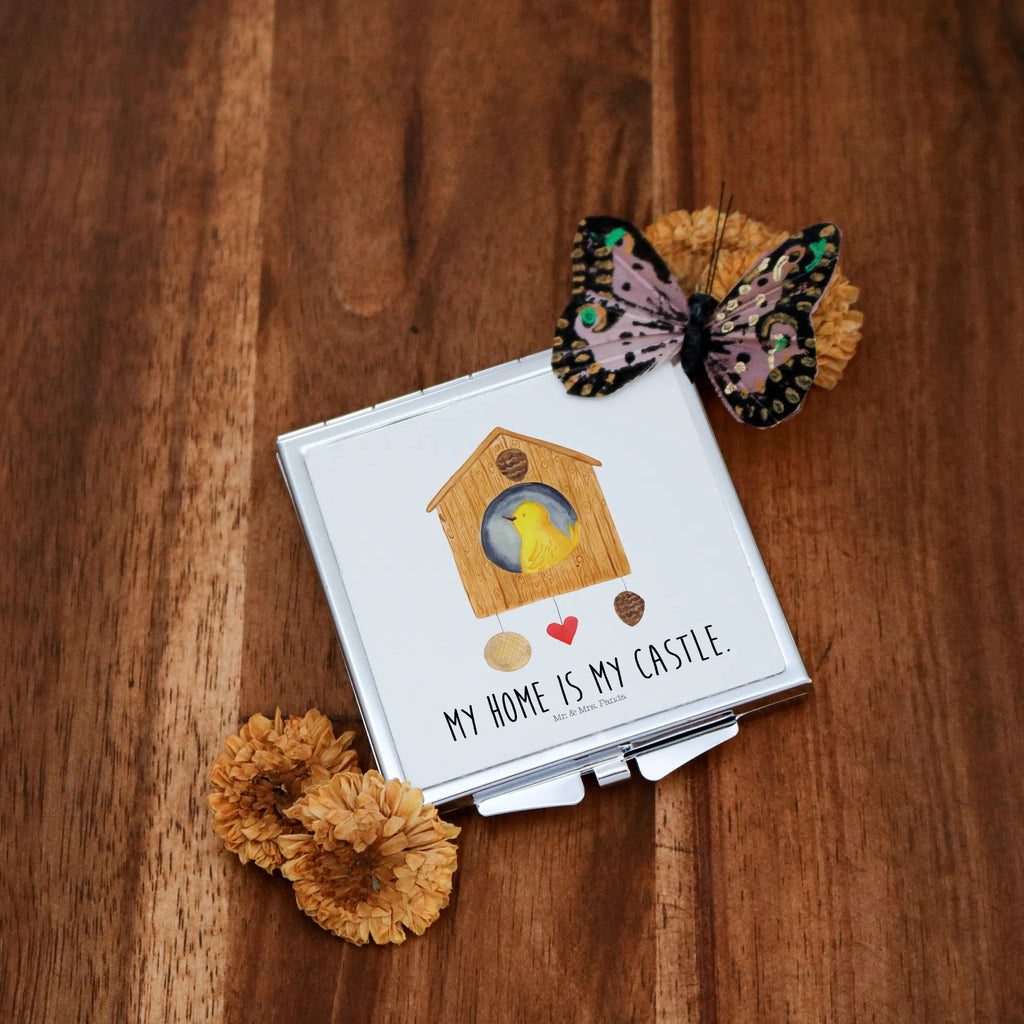 Handbag mirror Bird House Klappbarer Handspiegel, Handtaschenspiegel, Deko Handspiegel, Handspiegel Geschenkidee, Tragbarer Spiegel, Kompaktspiegel, Reise Spiegel, Mini Spiegel, Runder Taschenspiegel, Klappbarer Taschenspiegel, Handspiegel Zum Mitnehmen, Spiegel Für Handtasche, Taschenspiegel, Schminkspiegel To Go, Taschen-Kosmetikspiegel, Spiegel Für Unterwegs, Handspiegel Für Damen, Kosmetikspiegel Klein, Handspiegel Mit Hülle, Spiegel Für Make-Up Tasche, Schminkspiegel Kompakt, Silber, Klappspiegel, Spiegel Für Schminktasche, Vintage Kompaktspiegel, Design Taschenspiegel, Quadratischer Handspiegel, Lustige Sprüche, Gute Laune, Tiermotive, Tiere, Haus, Nest, Zuhause, Home Sweet Home, Vogelhaus, Unser Haus, Castle, Vogelhäuschen, Eigenheim, Vögel, Vogel, Lieblingsort, Familie, Wohnung