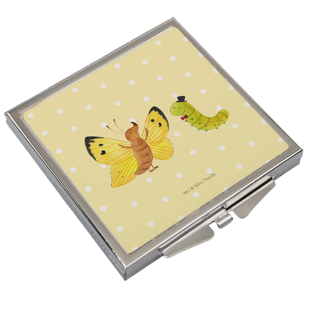 Kwadratowe lusterko do torebki gąsienica motyl Schminkspiegel Kompakt, Handtaschenspiegel, Schminkspiegel To Go, Handspiegel Geschenkidee, Handspiegel Mit Hülle, Kosmetikspiegel Klein, Spiegel Für Handtasche, Taschen-Kosmetikspiegel, Vintage Kompaktspiegel, Spiegel Für Unterwegs, Reise Spiegel, Handspiegel Zum Mitnehmen, Quadratischer Handspiegel, Kompaktspiegel, Silber, Runder Taschenspiegel, Klappbarer Handspiegel, Handspiegel Für Damen, Design Taschenspiegel, Tragbarer Spiegel, Deko Handspiegel, Klappspiegel, Mini Spiegel, Spiegel Für Make-Up Tasche, Taschenspiegel, Spiegel Für Schminktasche, Klappbarer Taschenspiegel, Gute Laune, Tiermotive, Tiere, Lustige Sprüche, Schönheit, Raupe, Aufwachsen, Kokon, Hut, Schmetterling, Zitronenfalter, Erwachsen Werden, Entwicklung, Hütchen