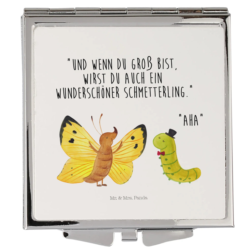 Kwadratowe lusterko do torebki gąsienica motyl Schminkspiegel Kompakt, Handtaschenspiegel, Schminkspiegel To Go, Handspiegel Geschenkidee, Handspiegel Mit Hülle, Kosmetikspiegel Klein, Spiegel Für Handtasche, Taschen-Kosmetikspiegel, Vintage Kompaktspiegel, Spiegel Für Unterwegs, Reise Spiegel, Handspiegel Zum Mitnehmen, Quadratischer Handspiegel, Kompaktspiegel, Silber, Runder Taschenspiegel, Klappbarer Handspiegel, Handspiegel Für Damen, Design Taschenspiegel, Tragbarer Spiegel, Deko Handspiegel, Klappspiegel, Mini Spiegel, Spiegel Für Make-Up Tasche, Taschenspiegel, Spiegel Für Schminktasche, Klappbarer Taschenspiegel, Gute Laune, Tiermotive, Tiere, Lustige Sprüche, Schönheit, Raupe, Aufwachsen, Kokon, Hut, Schmetterling, Zitronenfalter, Erwachsen Werden, Entwicklung, Hütchen
