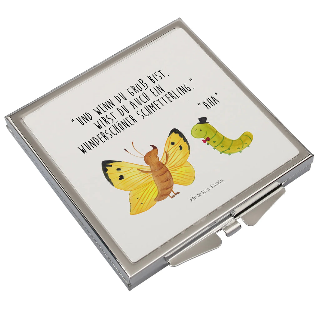Kwadratowe lusterko do torebki gąsienica motyl Schminkspiegel Kompakt, Handtaschenspiegel, Schminkspiegel To Go, Handspiegel Geschenkidee, Handspiegel Mit Hülle, Kosmetikspiegel Klein, Spiegel Für Handtasche, Taschen-Kosmetikspiegel, Vintage Kompaktspiegel, Spiegel Für Unterwegs, Reise Spiegel, Handspiegel Zum Mitnehmen, Quadratischer Handspiegel, Kompaktspiegel, Silber, Runder Taschenspiegel, Klappbarer Handspiegel, Handspiegel Für Damen, Design Taschenspiegel, Tragbarer Spiegel, Deko Handspiegel, Klappspiegel, Mini Spiegel, Spiegel Für Make-Up Tasche, Taschenspiegel, Spiegel Für Schminktasche, Klappbarer Taschenspiegel, Gute Laune, Tiermotive, Tiere, Lustige Sprüche, Schönheit, Raupe, Aufwachsen, Kokon, Hut, Schmetterling, Zitronenfalter, Erwachsen Werden, Entwicklung, Hütchen