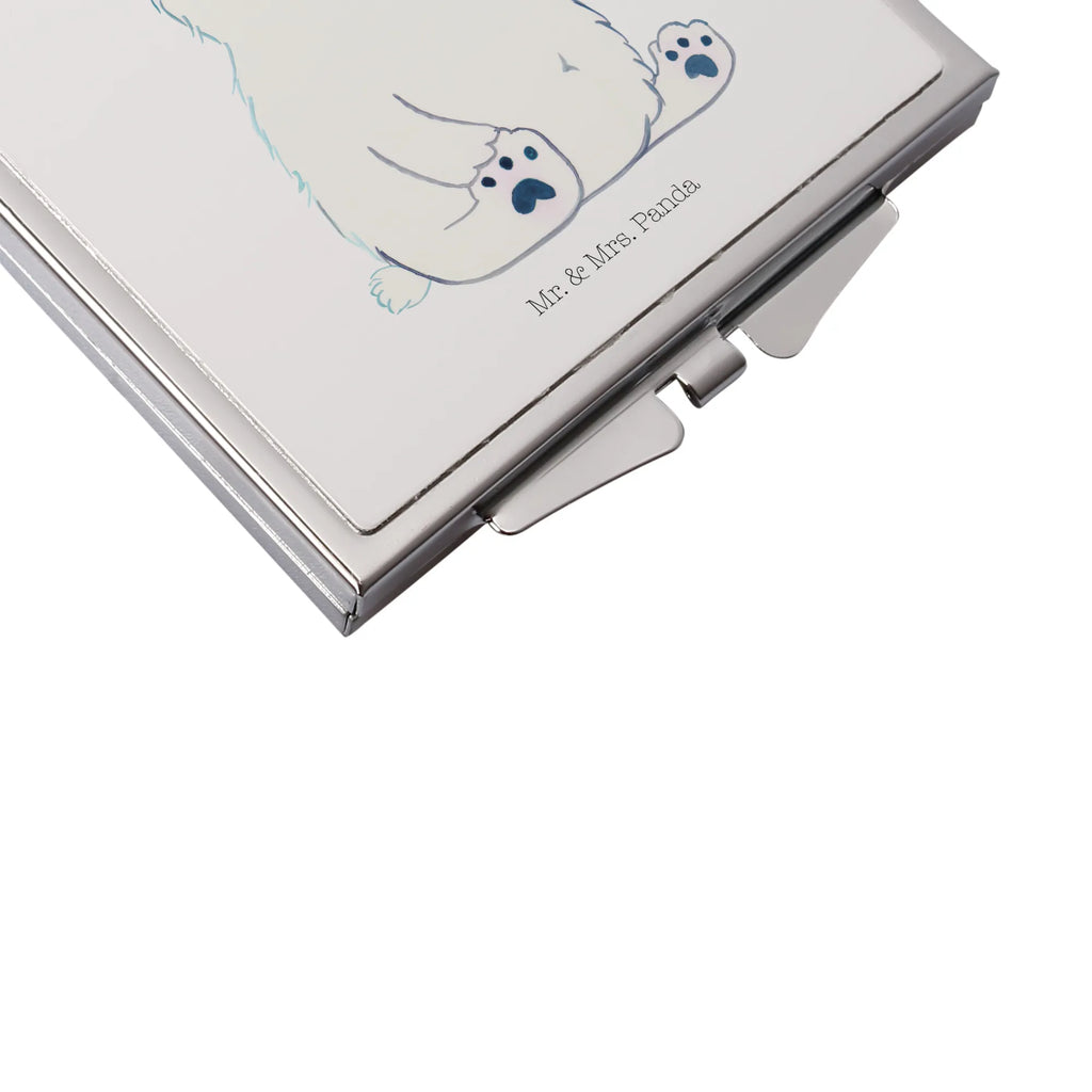 Handbag mirror Icebear Lazy Tragbarer Spiegel, Quadratischer Handspiegel, Spiegel Für Unterwegs, Vintage Kompaktspiegel, Handspiegel Für Damen, Klappspiegel, Handspiegel Zum Mitnehmen, Spiegel Für Handtasche, Runder Taschenspiegel, Klappbarer Handspiegel, Mini Spiegel, Kompaktspiegel, Klappbarer Taschenspiegel, Deko Handspiegel, Handtaschenspiegel, Reise Spiegel, Spiegel Für Make-Up Tasche, Taschenspiegel, Taschen-Kosmetikspiegel, Spiegel Für Schminktasche, Schminkspiegel Kompakt, Schminkspiegel To Go, Kosmetikspiegel Klein, Handspiegel Mit Hülle, Design Taschenspiegel, Handspiegel Geschenkidee, Bär, Teddy, Teddybär, Nordpol, Büro, Eisbär, Arbeitsplatz, Relaxen, Entspannen, Bürojob, Faul, Homeoffice, Arbeit