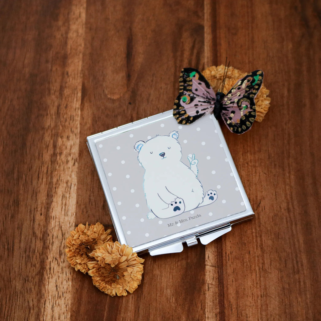 Handbag mirror Icebear Lazy Tragbarer Spiegel, Quadratischer Handspiegel, Spiegel Für Unterwegs, Vintage Kompaktspiegel, Handspiegel Für Damen, Klappspiegel, Handspiegel Zum Mitnehmen, Spiegel Für Handtasche, Runder Taschenspiegel, Klappbarer Handspiegel, Mini Spiegel, Kompaktspiegel, Klappbarer Taschenspiegel, Deko Handspiegel, Handtaschenspiegel, Reise Spiegel, Spiegel Für Make-Up Tasche, Taschenspiegel, Taschen-Kosmetikspiegel, Spiegel Für Schminktasche, Schminkspiegel Kompakt, Schminkspiegel To Go, Kosmetikspiegel Klein, Handspiegel Mit Hülle, Design Taschenspiegel, Handspiegel Geschenkidee, Bär, Teddy, Teddybär, Nordpol, Büro, Eisbär, Arbeitsplatz, Relaxen, Entspannen, Bürojob, Faul, Homeoffice, Arbeit