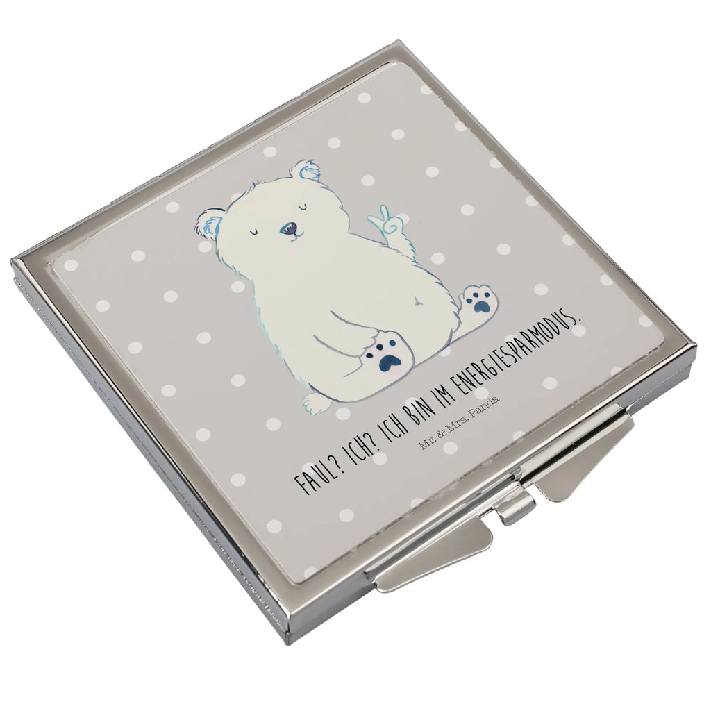 Handbag mirror Icebear Lazy Tragbarer Spiegel, Quadratischer Handspiegel, Spiegel Für Unterwegs, Vintage Kompaktspiegel, Handspiegel Für Damen, Klappspiegel, Handspiegel Zum Mitnehmen, Spiegel Für Handtasche, Runder Taschenspiegel, Klappbarer Handspiegel, Mini Spiegel, Kompaktspiegel, Klappbarer Taschenspiegel, Deko Handspiegel, Handtaschenspiegel, Reise Spiegel, Spiegel Für Make-Up Tasche, Taschenspiegel, Taschen-Kosmetikspiegel, Spiegel Für Schminktasche, Schminkspiegel Kompakt, Schminkspiegel To Go, Kosmetikspiegel Klein, Handspiegel Mit Hülle, Design Taschenspiegel, Handspiegel Geschenkidee, Bär, Teddy, Teddybär, Nordpol, Büro, Eisbär, Arbeitsplatz, Relaxen, Entspannen, Bürojob, Faul, Homeoffice, Arbeit