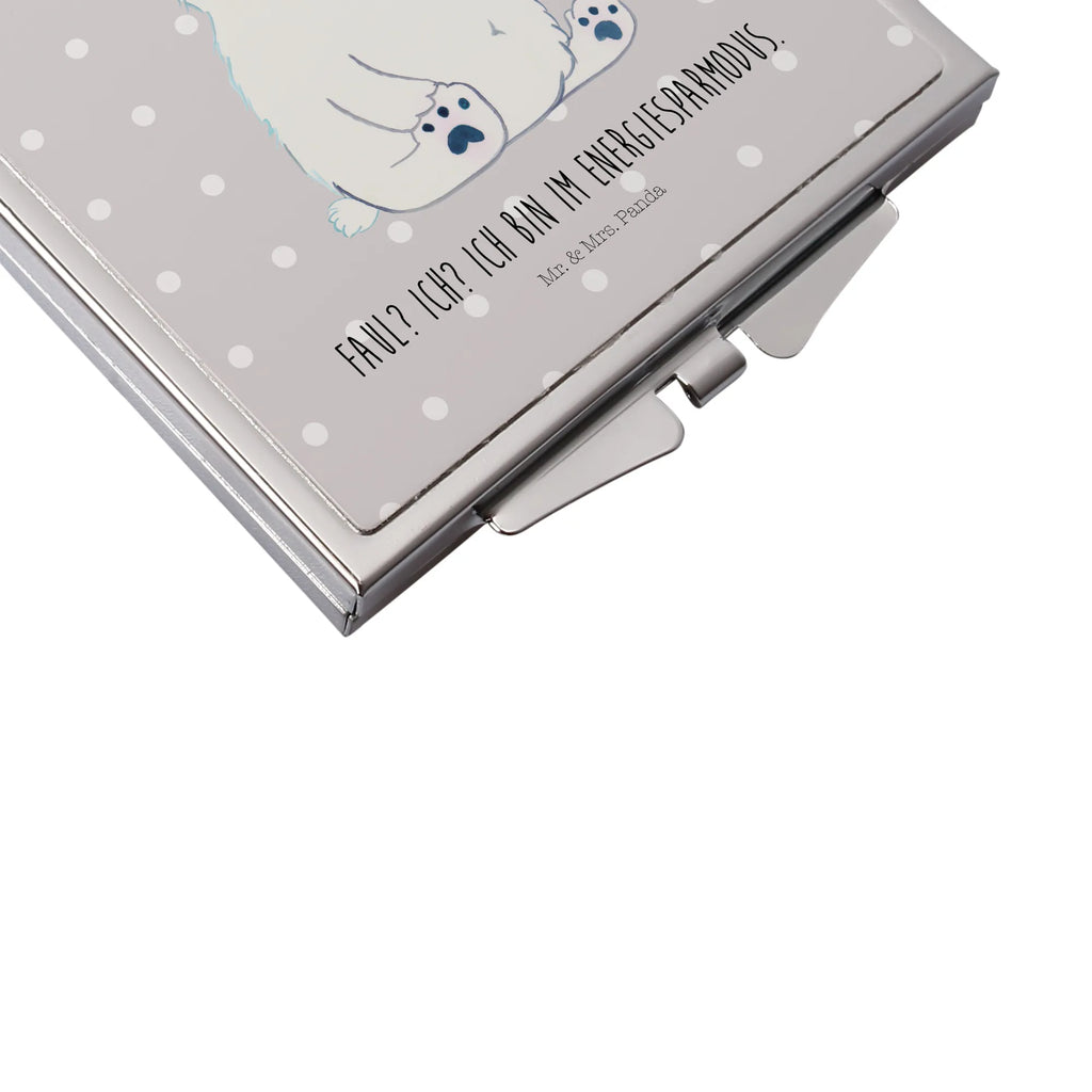 Handbag mirror Icebear Lazy Tragbarer Spiegel, Quadratischer Handspiegel, Spiegel Für Unterwegs, Vintage Kompaktspiegel, Handspiegel Für Damen, Klappspiegel, Handspiegel Zum Mitnehmen, Spiegel Für Handtasche, Runder Taschenspiegel, Klappbarer Handspiegel, Mini Spiegel, Kompaktspiegel, Klappbarer Taschenspiegel, Deko Handspiegel, Handtaschenspiegel, Reise Spiegel, Spiegel Für Make-Up Tasche, Taschenspiegel, Taschen-Kosmetikspiegel, Spiegel Für Schminktasche, Schminkspiegel Kompakt, Schminkspiegel To Go, Kosmetikspiegel Klein, Handspiegel Mit Hülle, Design Taschenspiegel, Handspiegel Geschenkidee, Bär, Teddy, Teddybär, Nordpol, Büro, Eisbär, Arbeitsplatz, Relaxen, Entspannen, Bürojob, Faul, Homeoffice, Arbeit